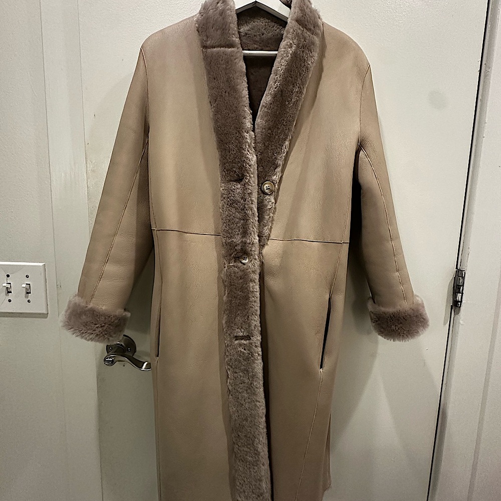 Reiss reversible coat